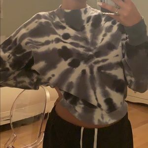 Wilfred tie dye crewneck sweater from Aritzia